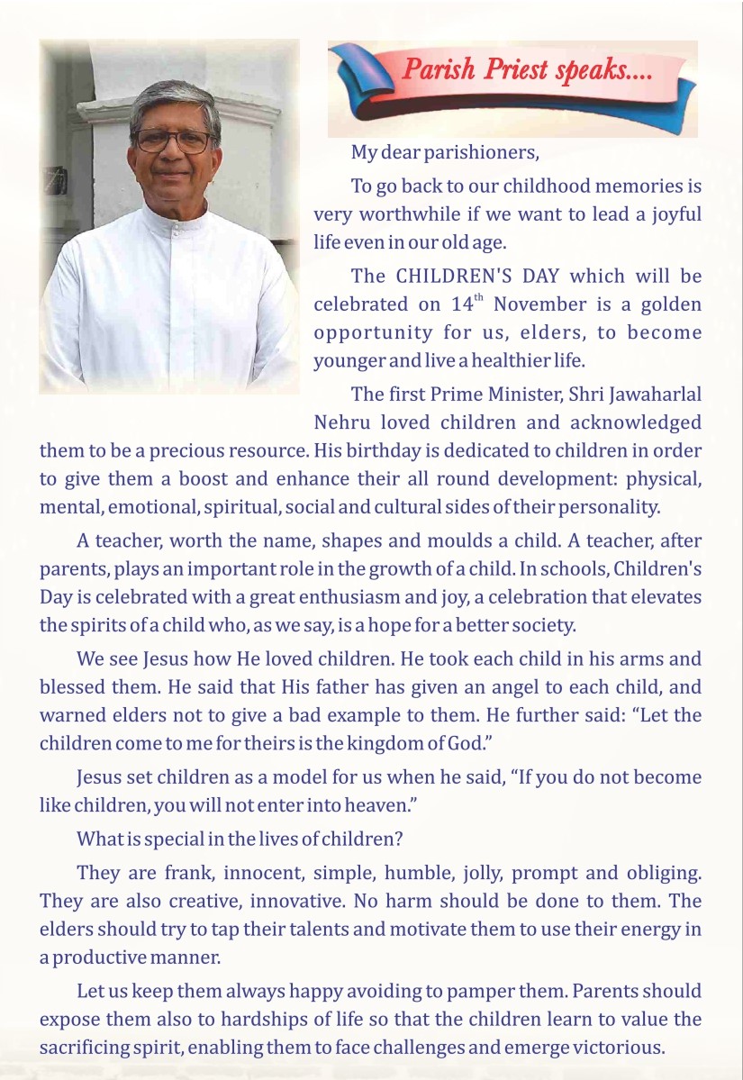 Parish Priest Msg Nov 2024 a