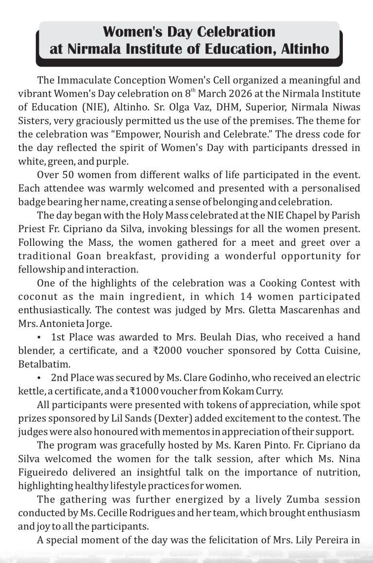 Womens Day Steps April 2026 a