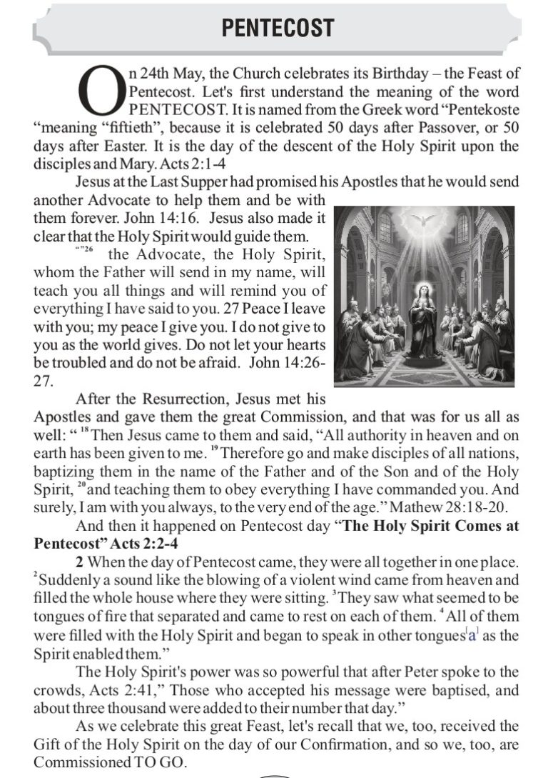 Pentecost Steps May 2026 a