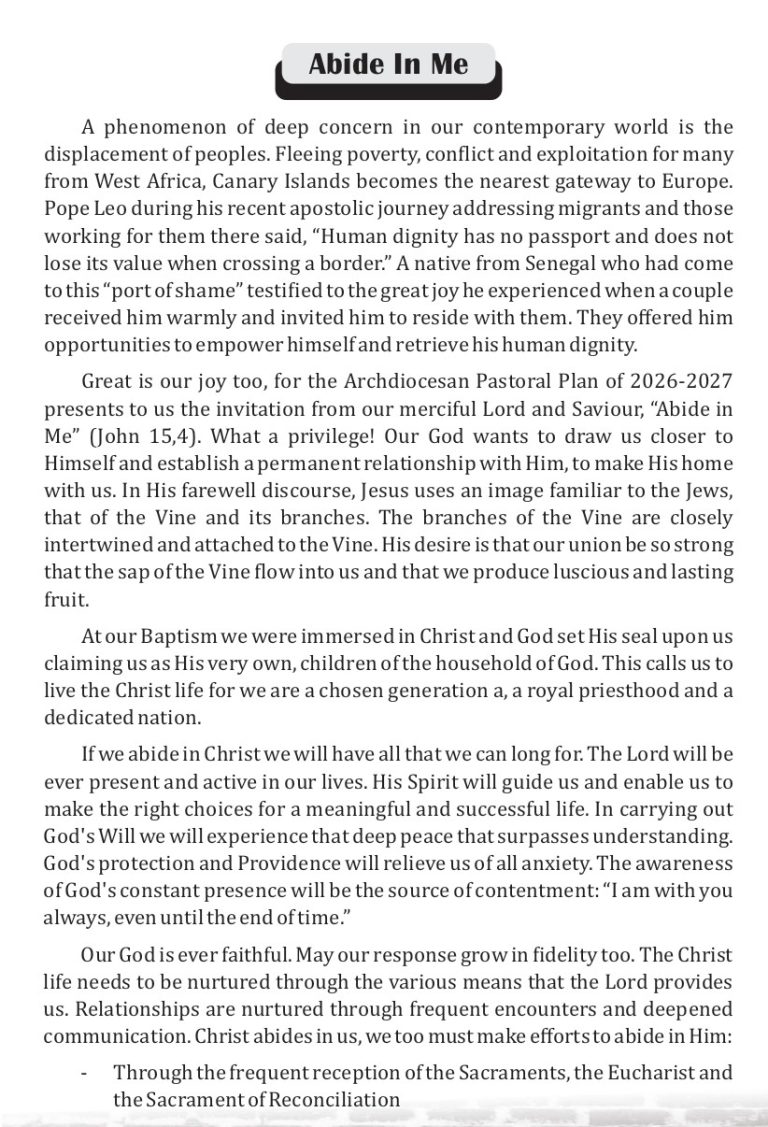 Abide in me Steps July 2026 a