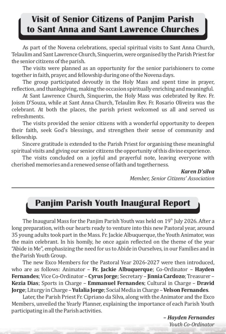 Parish Youth Steps Sep 2026