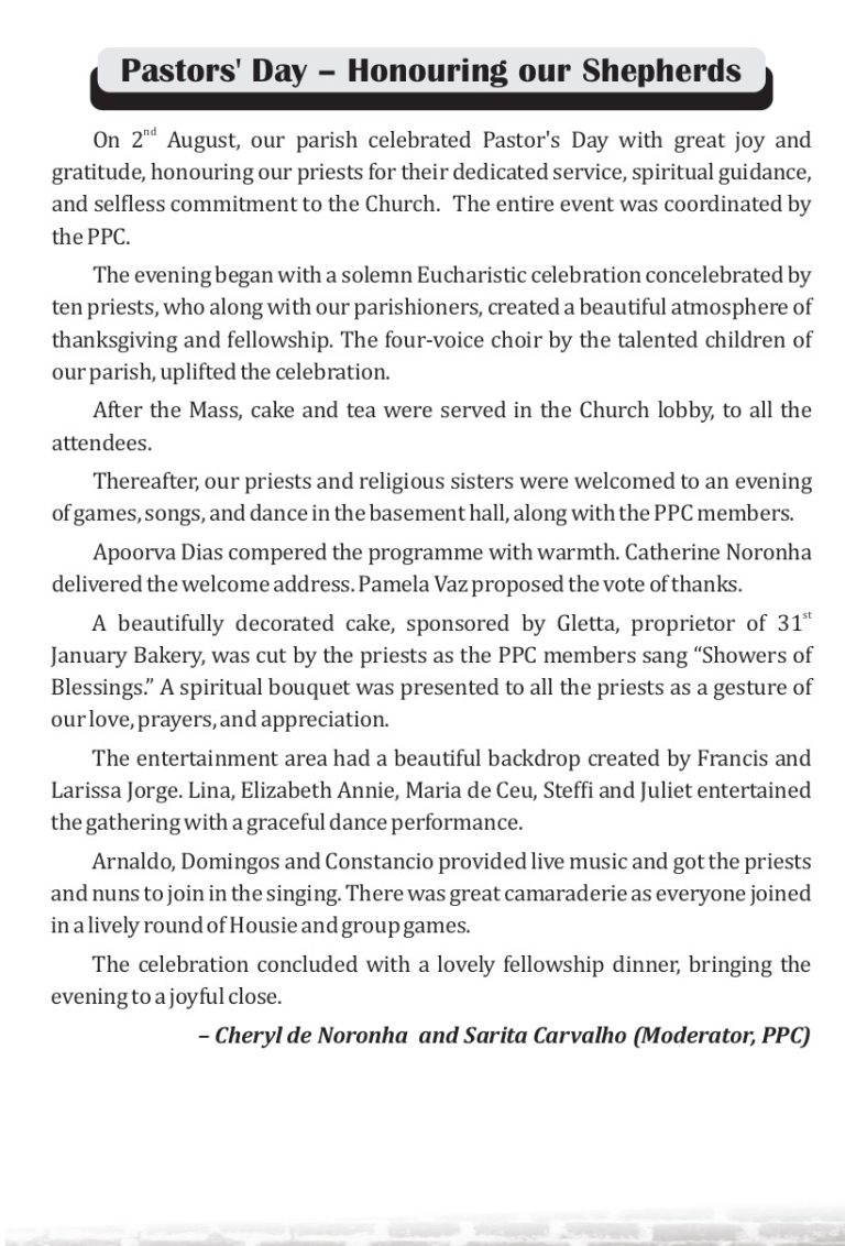 Pastors Day Report Steps Sep 2026