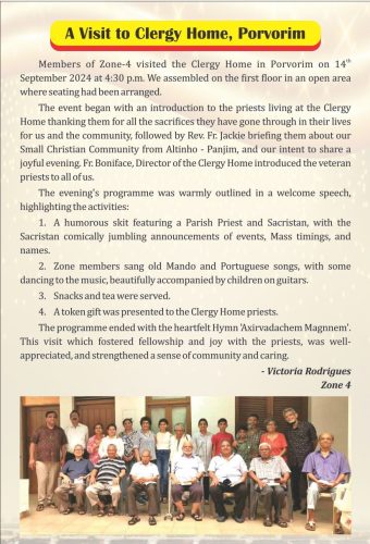 A visit to Clergy Home STEPS October 2025