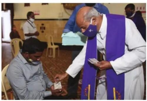 Ash Wednesday Courtesy The Goan 18 Feb 2021