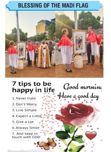 Blessing of Madi Flag Steps May 2026