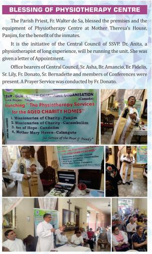 Blessing of Physiotherapy centre 2022 a