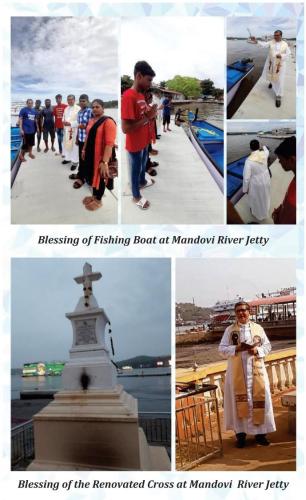 Blessing of River Mandovi Jetty Aug 2022