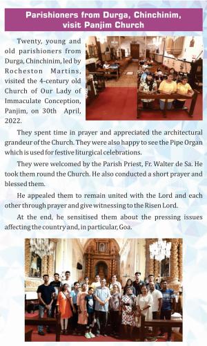 Chinchinim Parishioners May 2022