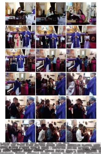 Farewell mass for students of Progress high school 2