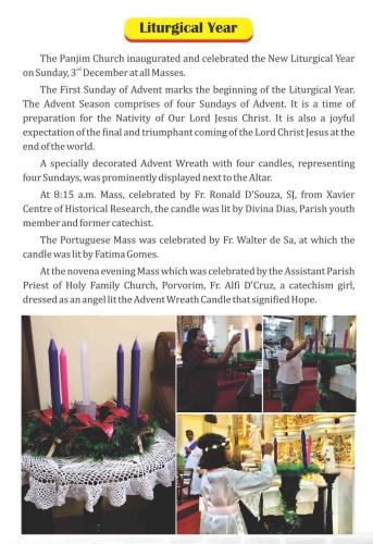 Liturgical year Jan 2024