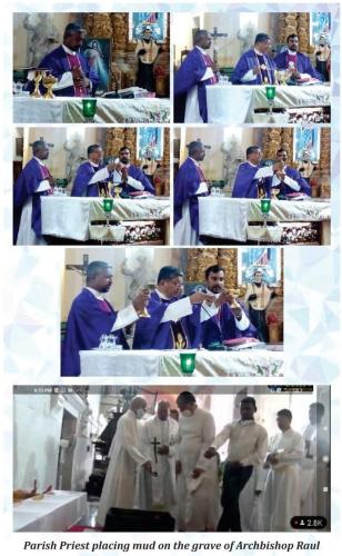 Mass for Archbishop Raul b Aug 2022