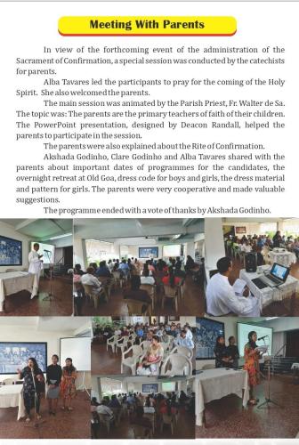 Meeting with Parents Nov 2023
