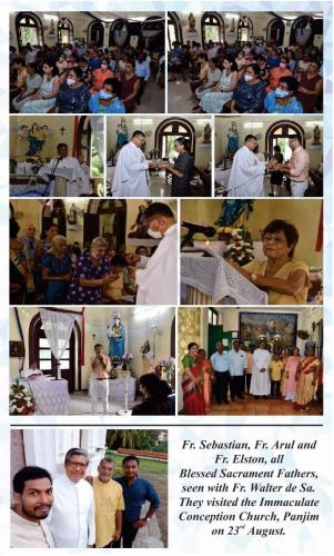 Novena and Feast Mass at Serra Althino 2022 c