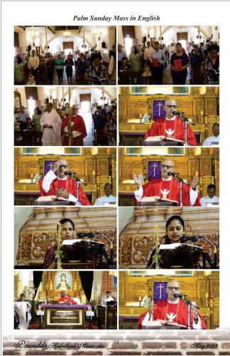 Palm Sunday Mass in English May 2023