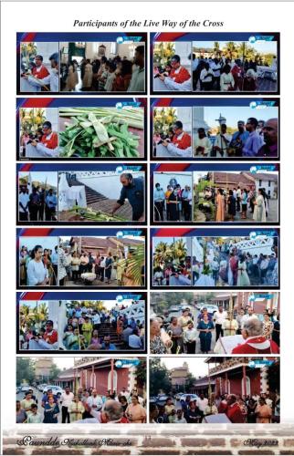 Participants of the Live Way of the Cross May 2023 a