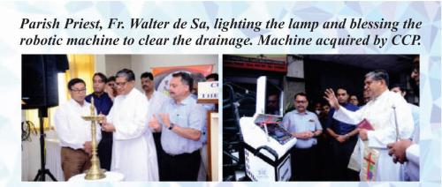 Robotic Machine blessing Oct 2022